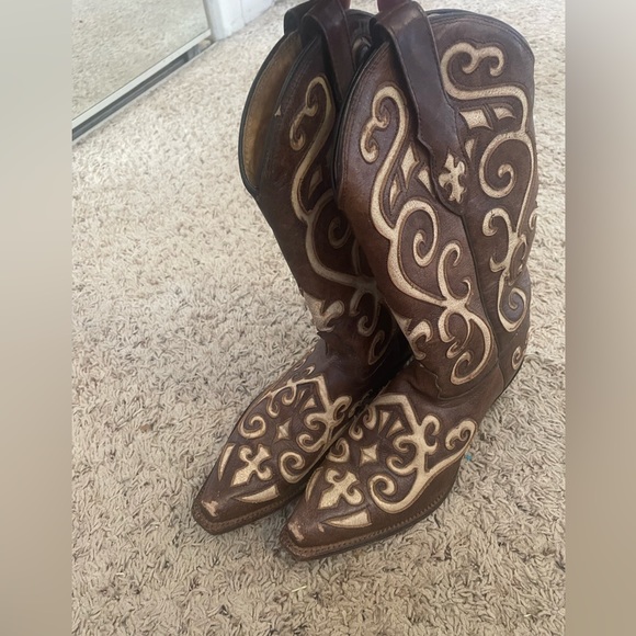 Brown Corral Cowgirl Boots - Picture 3 of 3